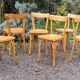 6 chaises Baumann n°55, années 50