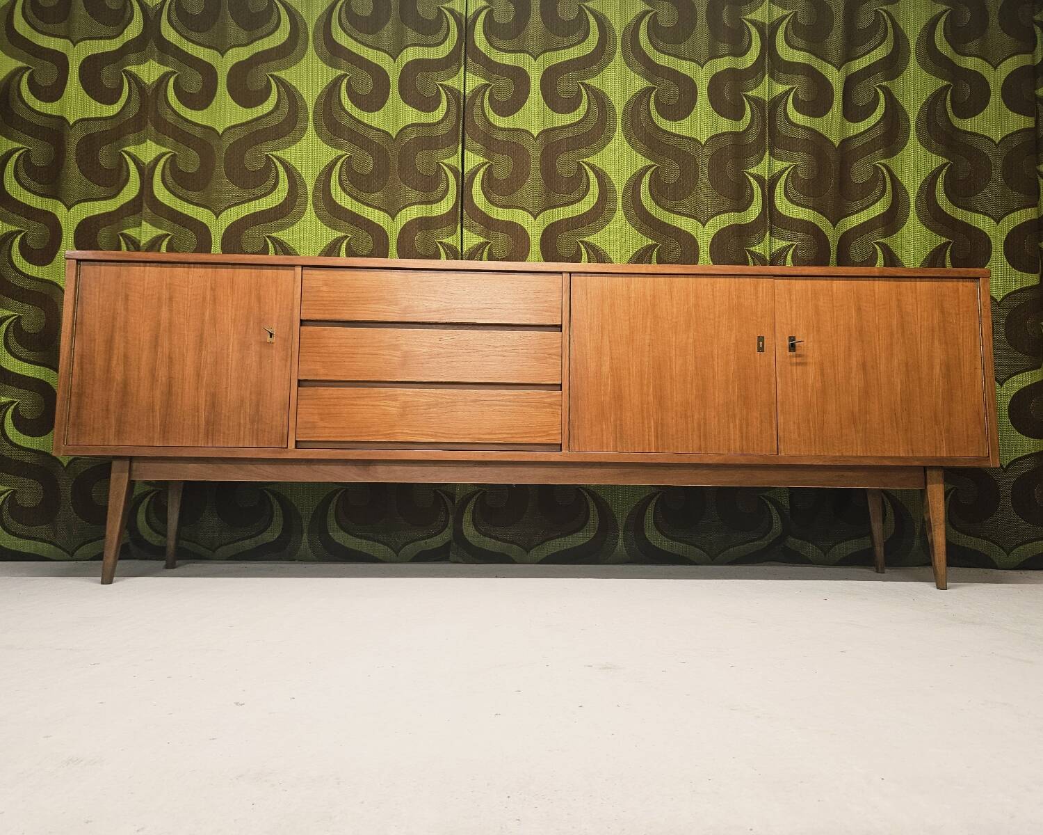 Vintage 1960s Scandinavian sideboard