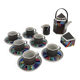 Tea service Scenario Metropol by Barbara Brenner for Rosenthal, 1990