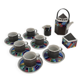 Tea service Scenario Metropol by Barbara Brenner for Rosenthal, 1990