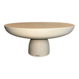 Olo Mogg waxed concrete coffee table by Antonio Facco