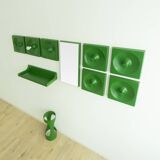 Quadro coat rack set by Jürgen Lange for Schönbuch, 1970s