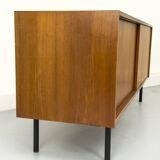 Mid-Century Teak Sideboard with sliding doors, 1960s