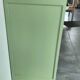 Rustic green buffet