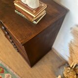 Vintage wooden architect's professional furniture