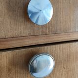 60s designer wooden bedside table