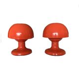 Pair of Jucker Table Lamps by Tobia Scarpa for Flos, 1960s