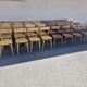 Set of 32 Luterma bistro chairs, 1960s