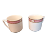 Duo of cups pink motifs