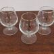 Lot de 5 verres à cognac "Napoléon"