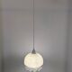 Pearlescent glass pendant light – Retro-contemporary style, unique light fixture