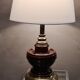 Luxury lamp ceramic chrome gold lampshade white new 65x40