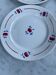 Set of 4 Luneville dessert plates