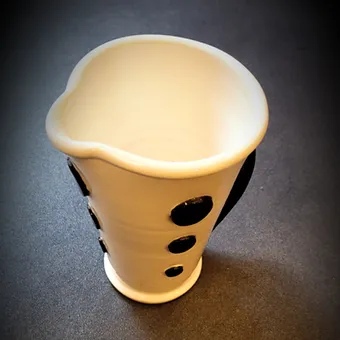 Handcrafted contemporary terracotta water pitcher