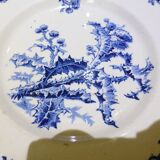 Gien Chardons flat compote dish on pedestal (6)