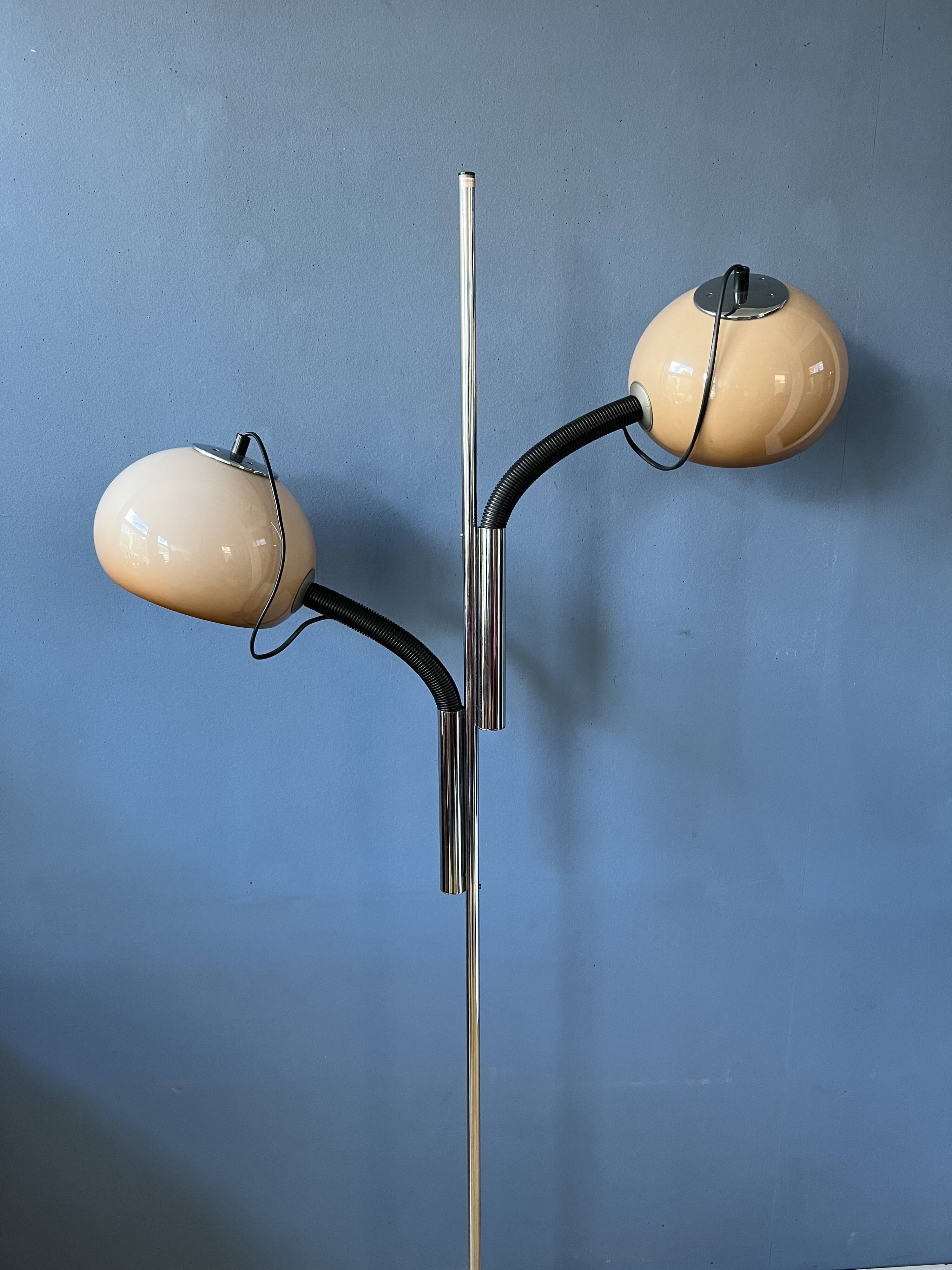 Mid century steinhauer space age mushroom floor lamp