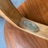 Series of 6 Norman Cherner chairs for Plycraft USA in teak, 1960s