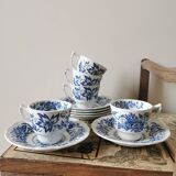 Tasses vintage Ridgway, Pagoda