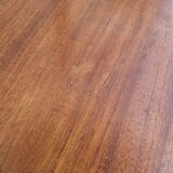 Selette pedestal side table Louis XV style with decorated marquetry and rosewood - 1900s