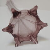 Art Czech glass vase, by Glasswork Novy Bor, 1950s