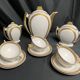Art Deco, 9-piece Limoges porcelain coffee service circa 1930
