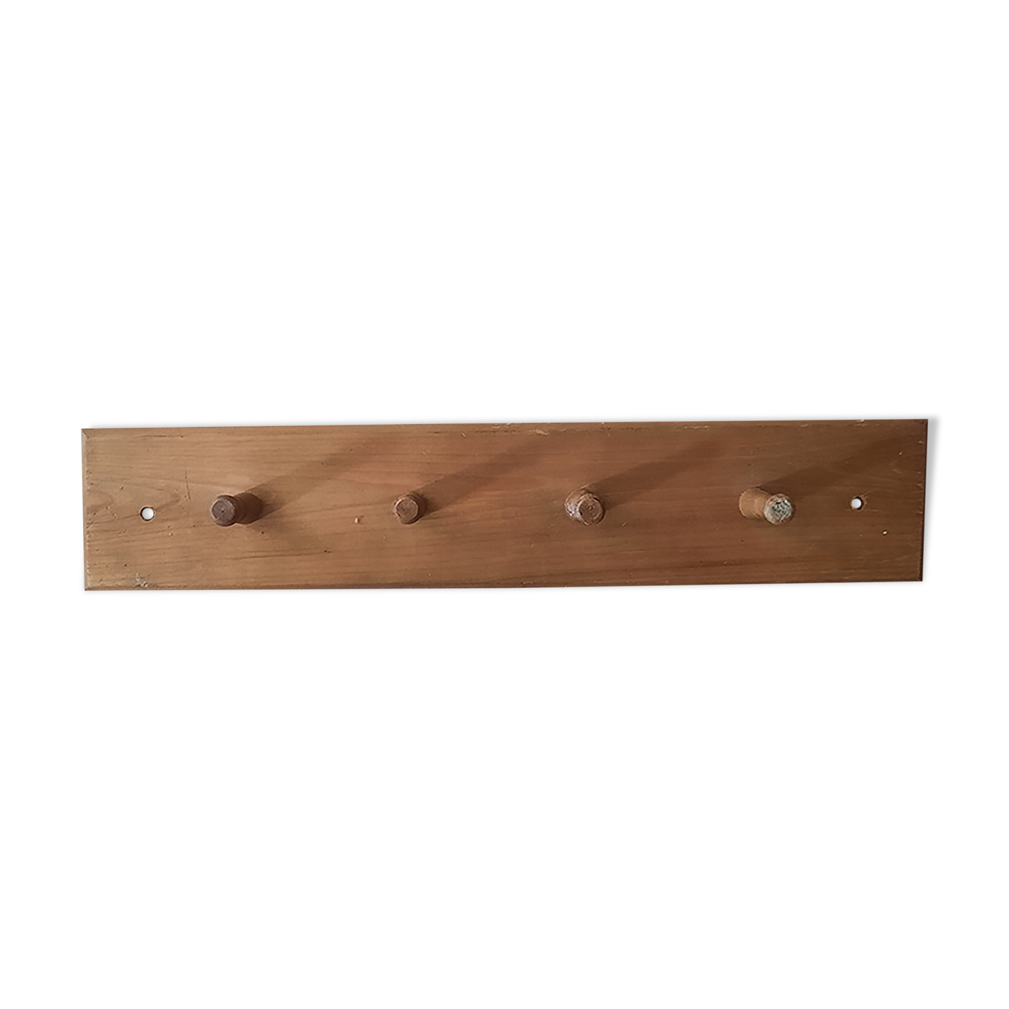 Wooden patère