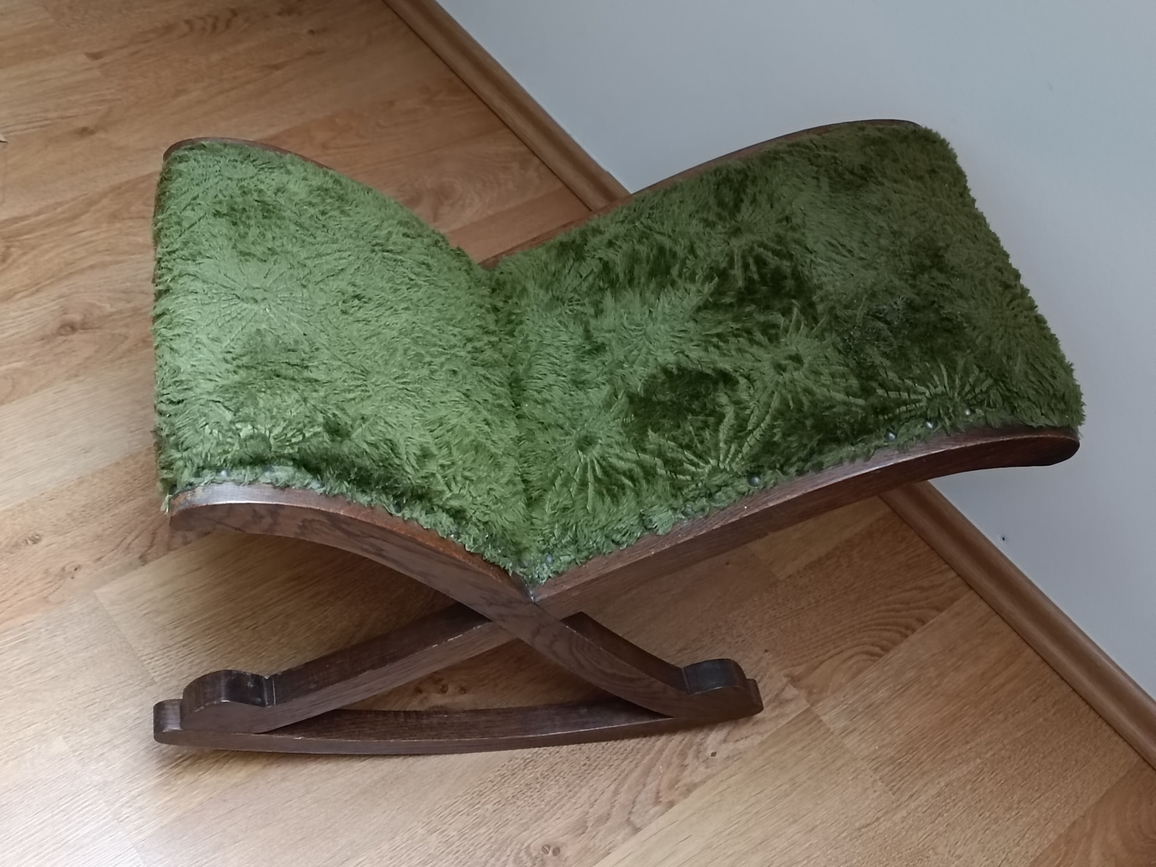 Rocking footrest. 50s