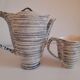 Ensemble verseuse à café et pot à lait Salins collection Tolède
