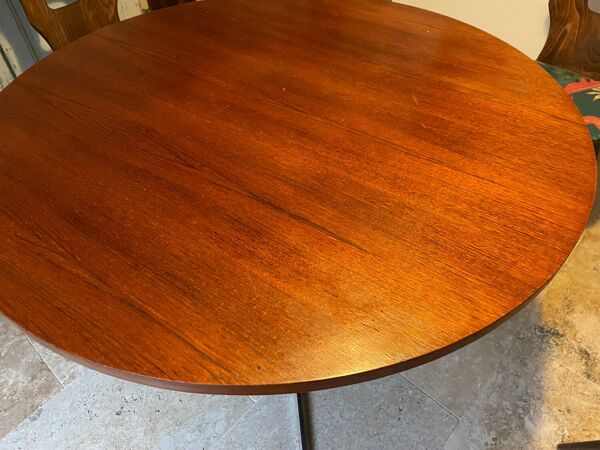 Table monte et baisse par Wilhelm Renz, années 1960