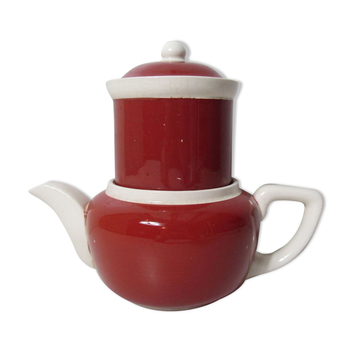Ancienne cafetière de bistrot Digoin Sarrguemines