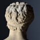 Bust on pedestal 20th century Antinous