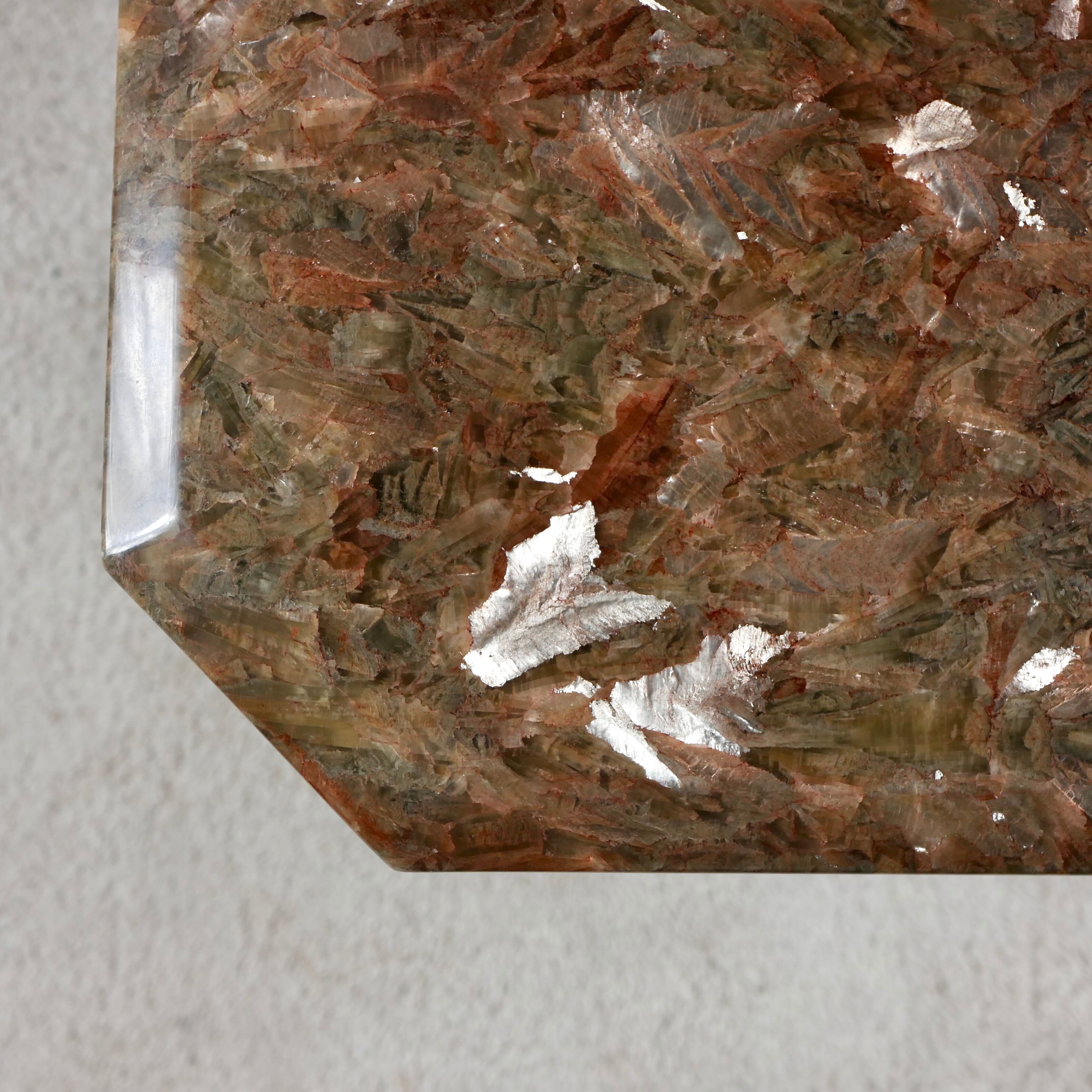 Quartz coffee table 80s