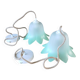 Paire de suspensions tulipes vintage