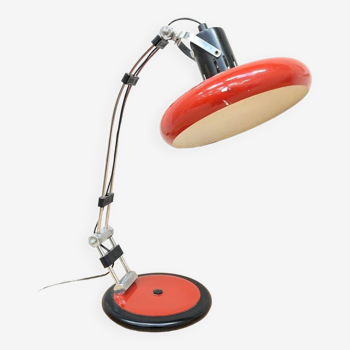 Lampe de bureau rouge