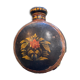Indian painted metal jar