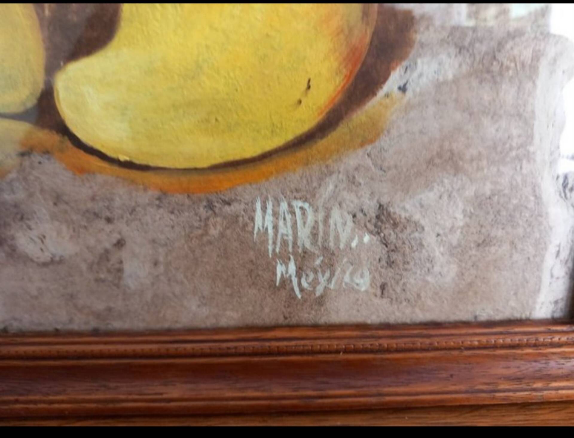 Triptyque nature morte sur papier Amate Marin Mexico