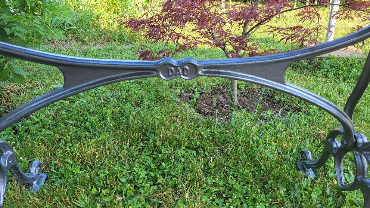 Vintage bistro table