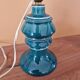 Green ceramic lamp base