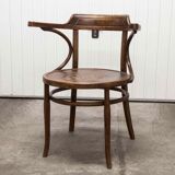 Baumann office chair 1914 curved wood