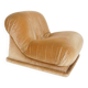 Italian Velvet Slipper Chair