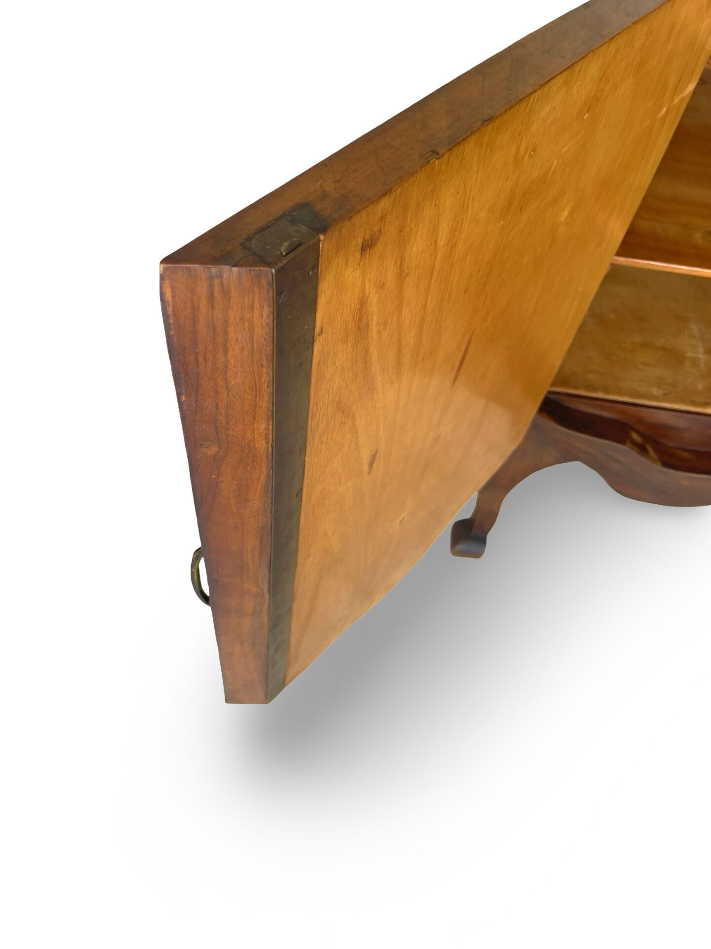 Walnut buffet, antique Italian, 1930s.