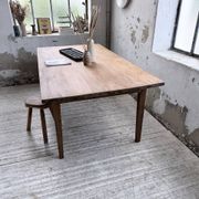 Farm table pitch pine 2 x 1 m from the 1950s
