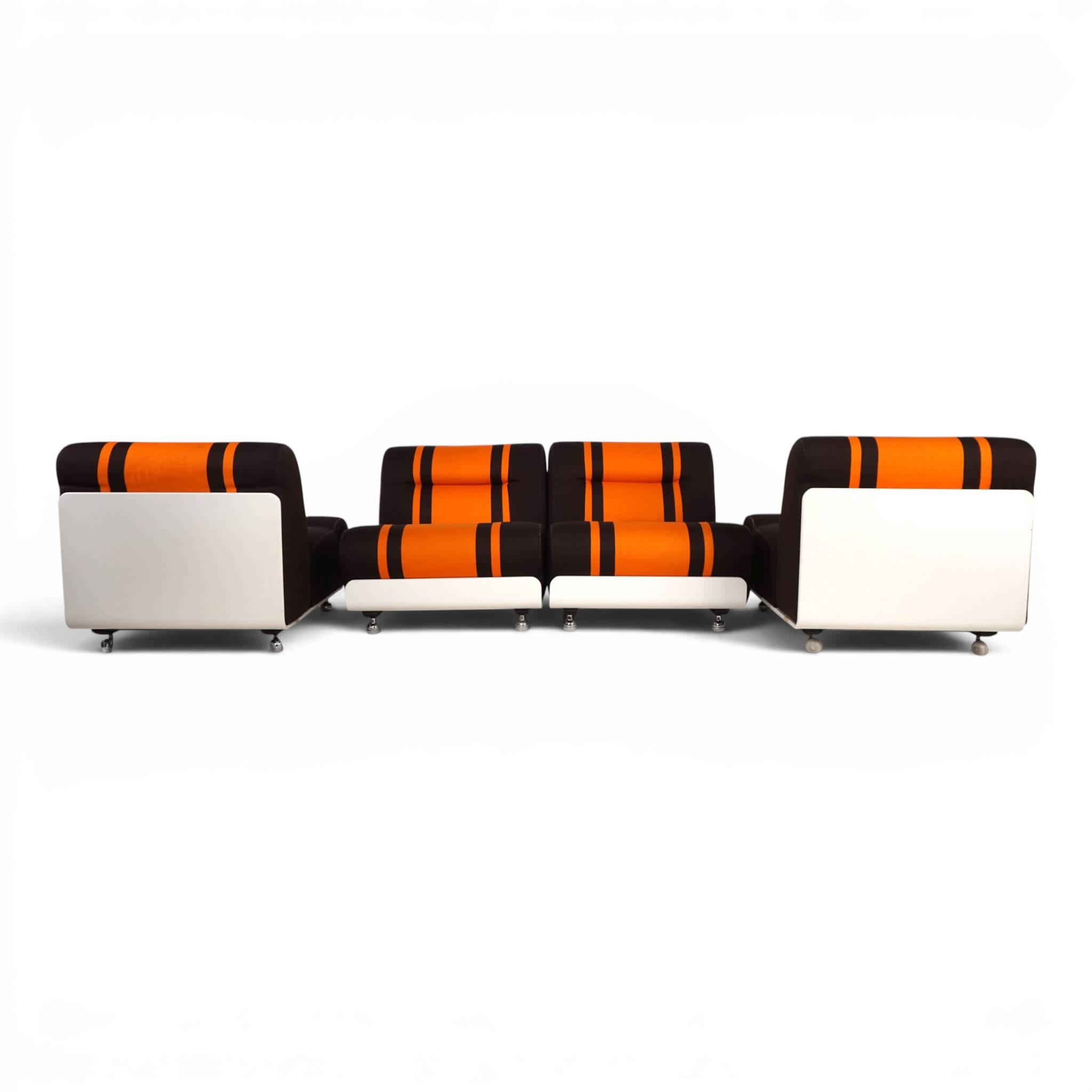 Canapé modulaire Cor Concha 4 pièces space age par Jo Otterpohl, 1970