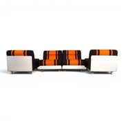 Cor Concha 4 Piece Space Age Modular Sofa by Jo Otterpohl, 1970