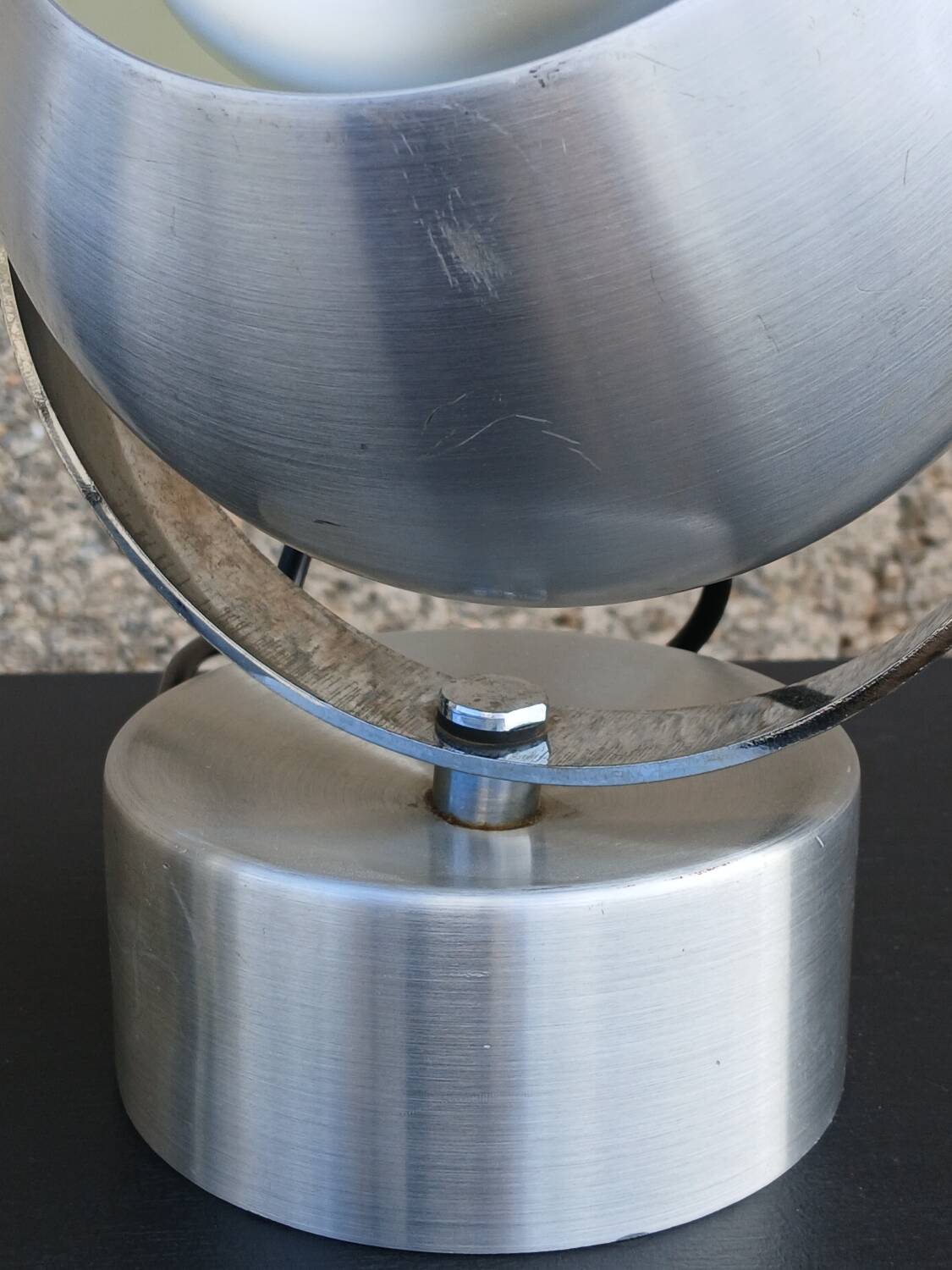 1970s eye ball lamp pair