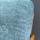 Walter Knoll blue fabric armchairs 1960s