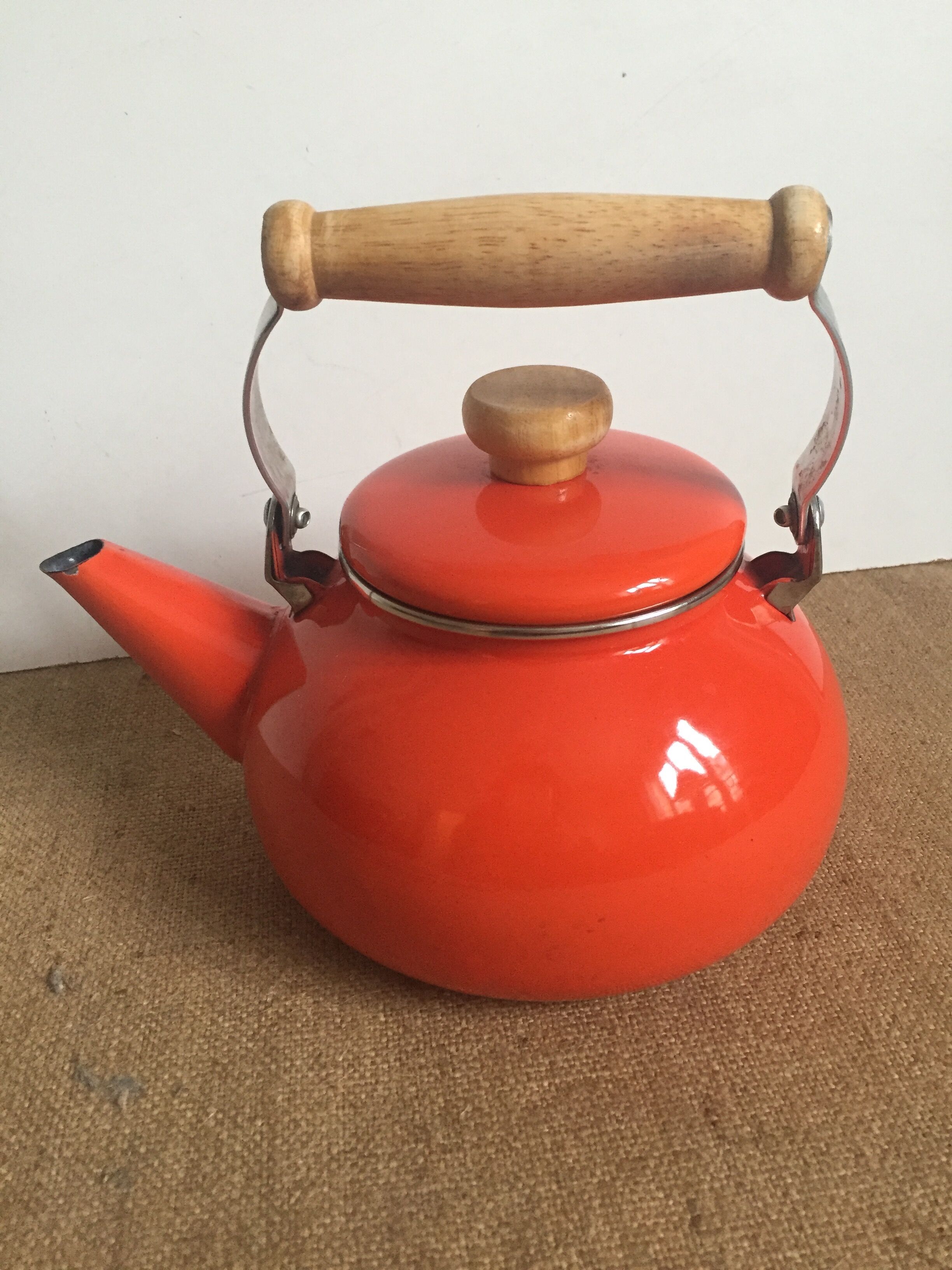 Orange kettle