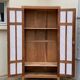 Parisian wardrobe paneled 1930 raw wood