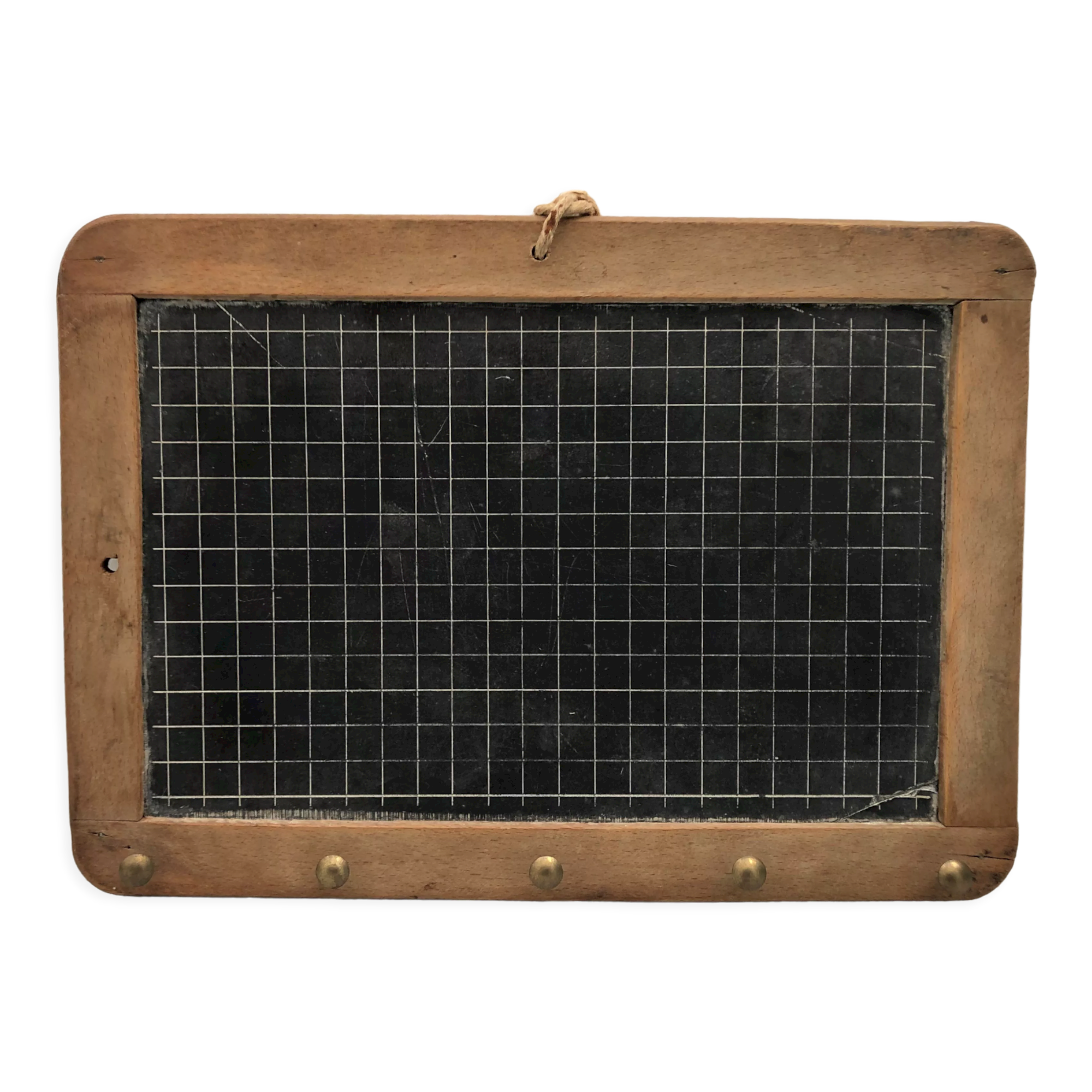 Old school slate for memo, or key ring, cloth range