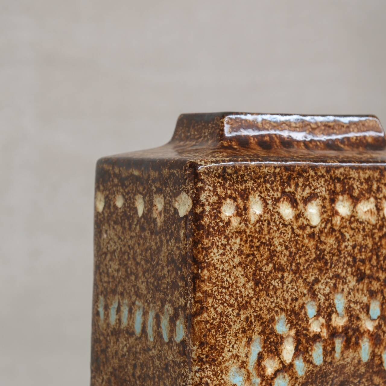 Pair of Mid-Century 'Zsolnay' Ceramic Urns or Vases